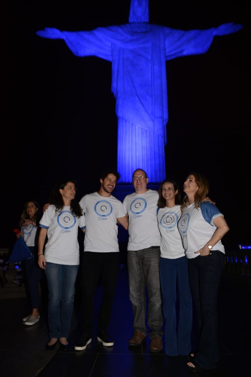 dia mundial do diabetes no cristo redentor