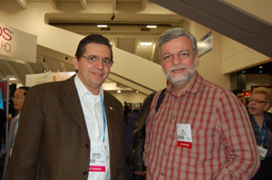 Dr. Gustavo Caldas e Ruy Lyra no ADA 2008