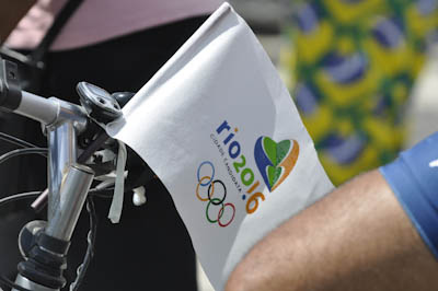 Bandeira do Rio2016 presente em todos os cantos da capital fluminense. rio 2016
