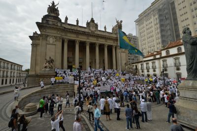 Manifestação no Rio de Janeiro