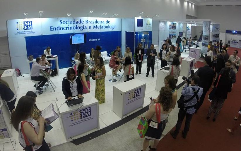 Estande da SBEM no CBEM 2016