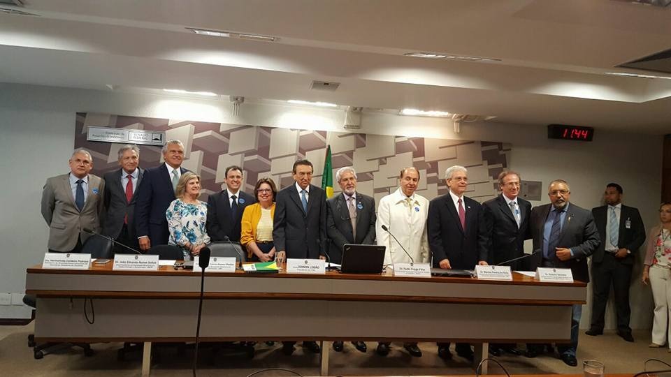 Equipe reunida em Brasilia