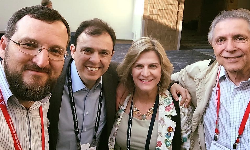 Dra. Hermelinda, Dr. Alexandre, Dr. João Eduardo e Dr. Antonio Chacra