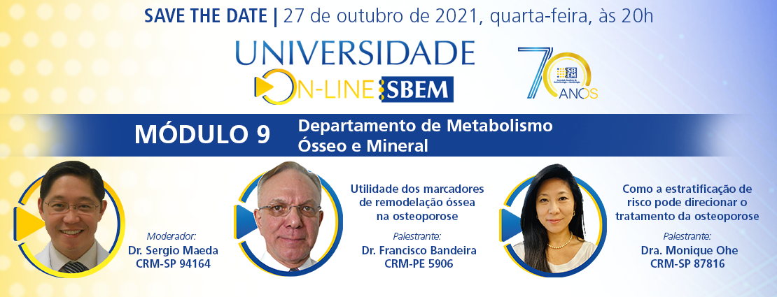 Universidade Online SBEM – Metabolismo Ósseo e Mineral