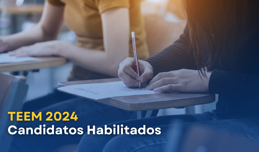 Prova do TEEM 2024: Candidatos Habilitados