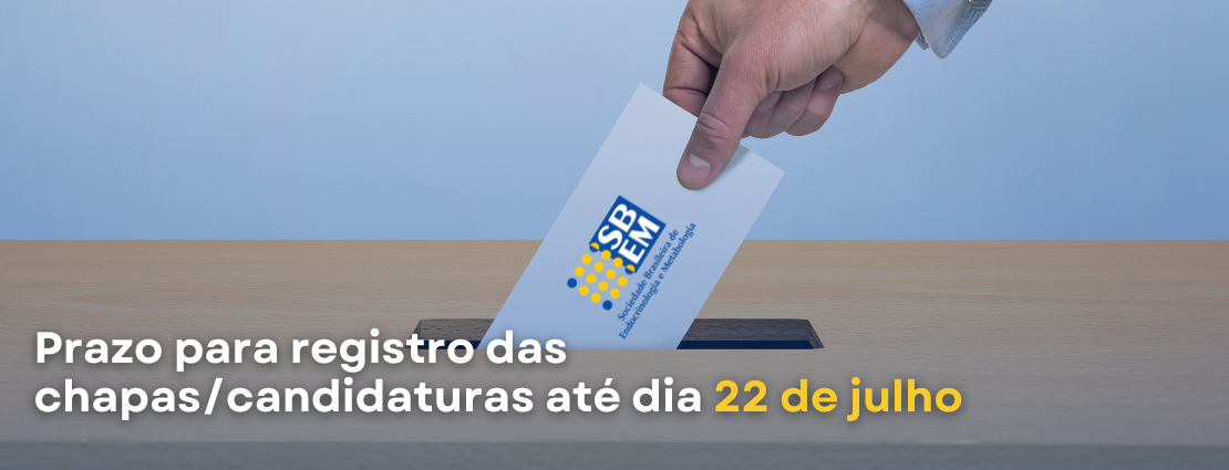Edital de Registro das Candidaturas para Eleições Biênio 2025-2026