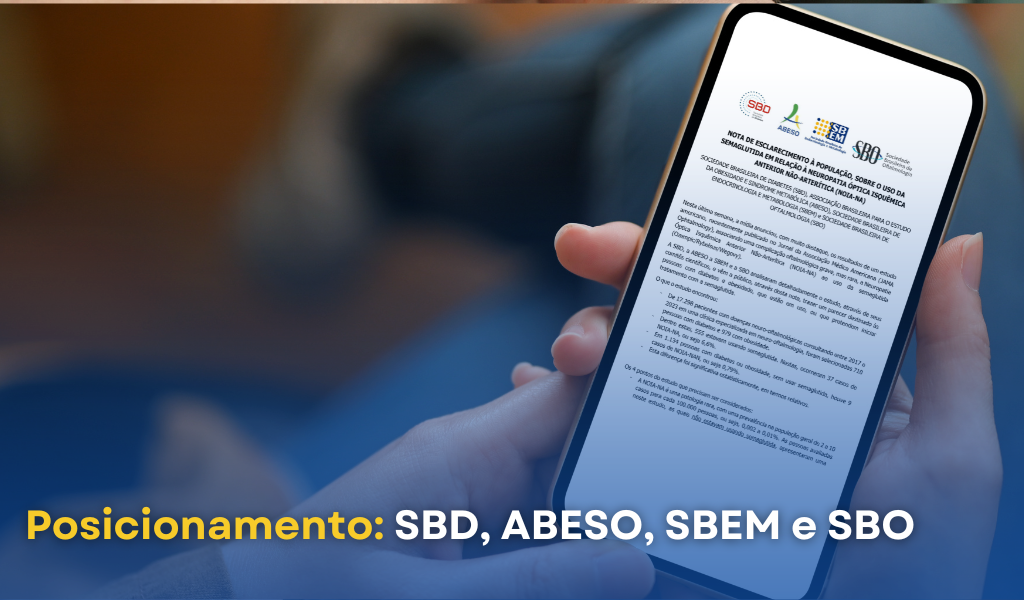 Para a População: Uso da Semaglutida em Relação à Neuropatia Óptica Isǫuêmica Anterior Não-Arterítica