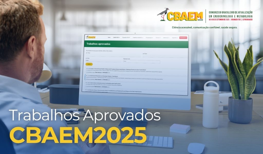Confira a Lista dos Trabalhos Aprovados no CBAEM 2025