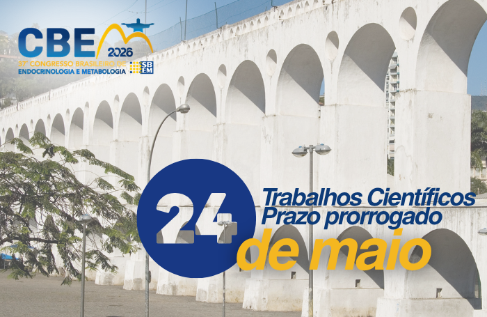 CBEM 2026: Prazo Prorrogado para Envio dos Trabalhos Científicos para 24 de Maio