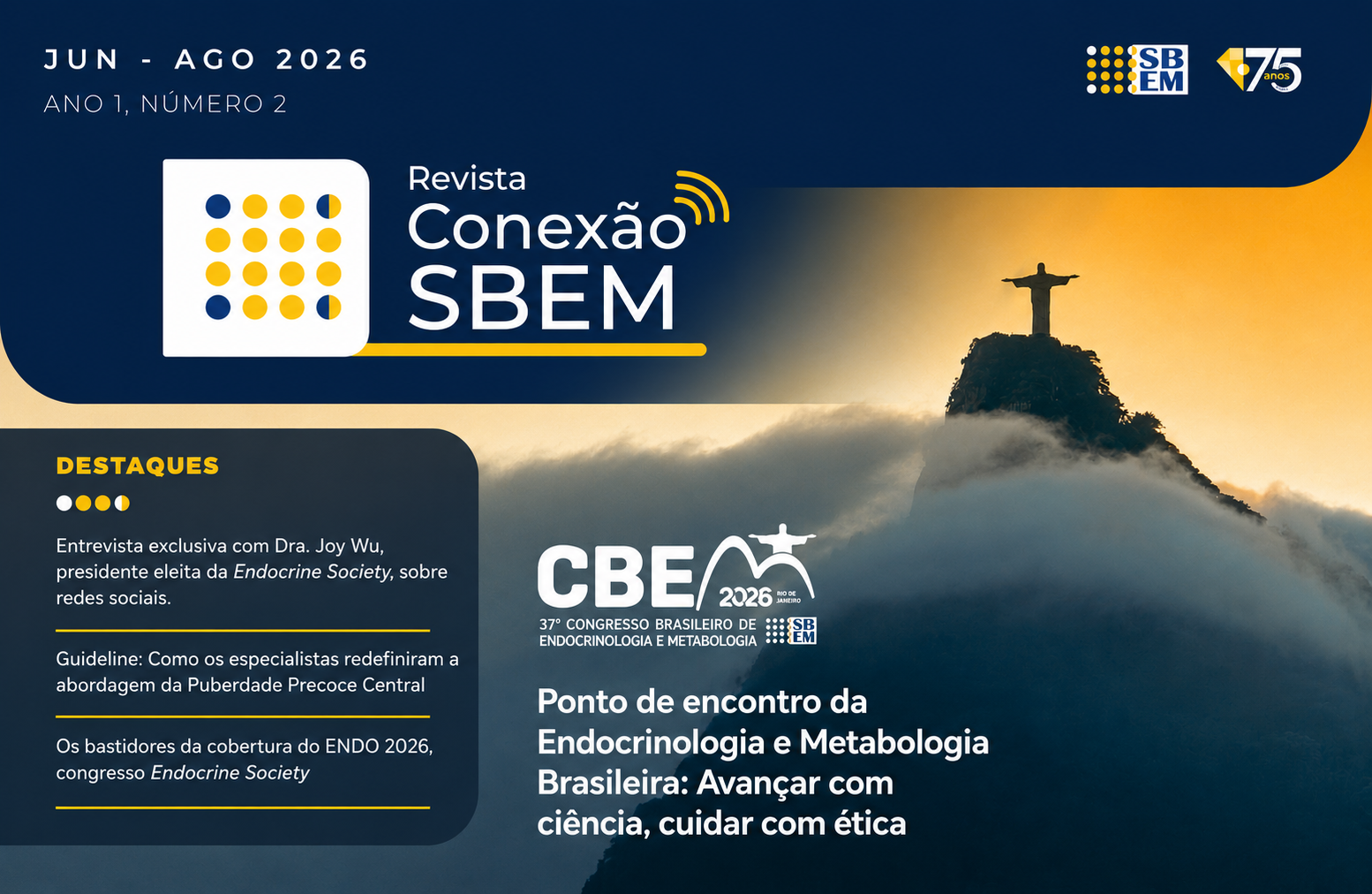Segunda Edição da Revista Conexão SBEM Destaca Cooperação Internacional e Preparativos para o CBEM 2026